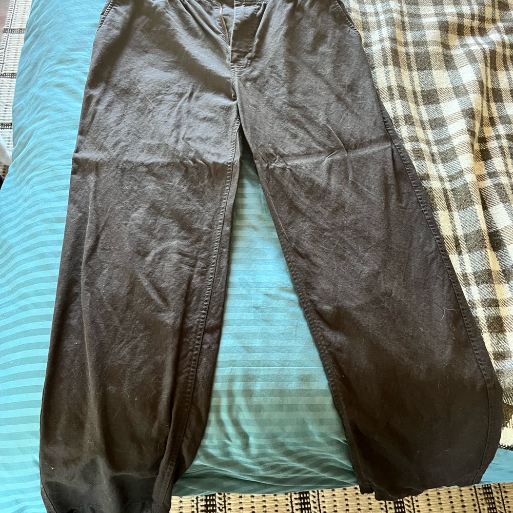J. Crew Men's Black Joggers